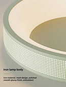 Ljojo 50cm LED Ceiling Light Modern Minimalist Surface Mount White Green Cream