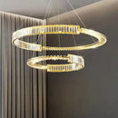 Ljojo Luxury Crystal Chandelier - Modern Gloss Lighting for Living and Dining Room
