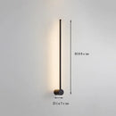 Nordic Long Line Led Wall Lamp Modern Minimalist Home Decoration by Ljojo