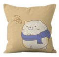 Ljojo Mini Embrace Pillowcase Household Suit 45*45cm Sofa Cushion Covers