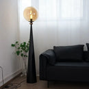 Glass Floor Lamp: Modern Luxury Standing Lamp for Artistic Bedside, Sofas, Salon - Ljojo
