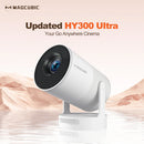 Ljojo™ Magcubic Electric Focus 4K Ultra Portable Projector 8000Lumens Android11 Speaker