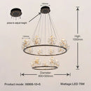 Crystal Pendant Light for Luxury Living Room - Dandelion Design | Ljojo