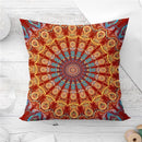 Ljojo Mandala Sun Moon Pillowcase: Bohemian Sofa Cushion Cover