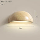 Ljojo Mini Natural Stone LED Wall Sconce for Bedroom, Stairs, Aisle - Modern Atmosphere Wall Lamp