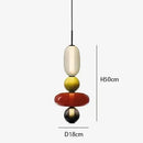 LED Wabi-sabi Glass Chandelier by Ljojo | Candy Design Pendant Lights for Home Decor