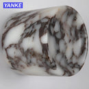Cylindrical Marble Wall Lamp LED Luxury Natural Stone Light for Bedroom Living Room Hallway Staircase