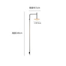 Modern Minimalist Black Swing Arm LED Wall Lamps for Home Decoration by Ljojo
