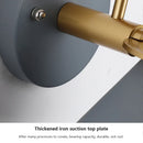 Ljojo Macaron Horn Iron Wall Light Retro Wall Sconce for Living Room