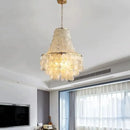 Ljojo Luxury Shell Ceiling Chandelier for Home Decor - Modern & Elegant Lighting Solution