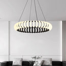 Nordic Minimalist Black White LED Pendant Lights for Home Decor by Ljojo