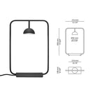 Ljojo 2025 Wall Lamp Designer LED Table Lamp for Living Room Bedroom
