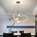 Modern LED Fish Shaped Pendant Light Color Adjustable with Intelligent Remote Control - Ljojo.
