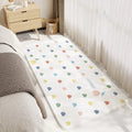 Ljojo Minimalist Bedroom Lamb Wool Floor Mat