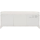 Ljojo™ Entryway Storage Bench with Drawers & Cabinets, Removable Cushion - End of Bed Bench