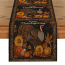 Fall Turkey Pumpkin Table Runner by Ljojo: Thanksgiving Dining Coffee Wedding Decor