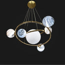 Modern Minimalist LED Chandelier for Living Room Dining Room Child Bedroom by Ljojo
