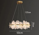 Nordic LED Pendant Light Fixture Modern Chandelier for Dining Kitchen Home Decor by Ljojo
