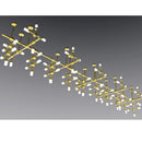 Italian LED Linear Pendant Chandelier Ljojo: Modern Home Dinning Lighting Fixture Study Bedroom Decor