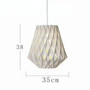 Bamboo LED Pendant Light Hand Made Creative Art Home Decor by Ljojo