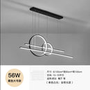 Ljojo Modern Gold Black Dimmable Chandelier for Dining Room - Elegant Pendant Lamp Lighting