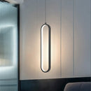 LED Pendant Chandelier Modern Minimalist for Bedroom Living Room Gold Black by Ljojo