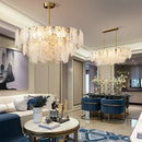 Ljojo Luxury Cloud Glass Chandelier for Living Room and Bedroom