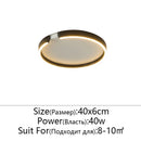 Modern LED Ring Ceiling Light for Dining Room Living Room by Ljojo |
Minimalist Home Lighting for Bedroom and Study Room