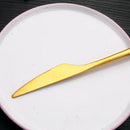 Ljojo 21 Piece Gold Cutlery Set - Stainless Steel 304 Elegant Tableware