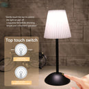 LED Nordic pleated desk lamp charging touch adjustable night light for bedroom, bar, coffee shop by Ljojo