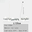 Nordic Designer LED Chandelier Hanging Light for Living Room Interior Lighting by Ljojo