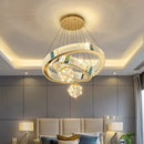 Ljojo Luxury Crystal Chandelier for Living Room and Bedroom Lighting