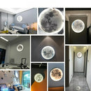 Modern LED Moon Wall Lamp for Bedroom Decor - Ljojo
