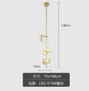 Nordic Strip LED Pendant Lights - Modern Minimalist Kitchen Chandelier by Ljojo
