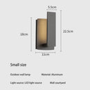 Waterproof LED Wall Light Fixture Stylish Outdoor Porch Balcony Home Decor Energy Efficient Ljojo