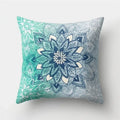 Ljojo Mandala Pattern Polyester Cushion Cover for Stylish Home Decor