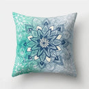 Ljojo Mandala Pattern Polyester Cushion Cover for Stylish Home Decor