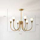 Ljojo Modern Minimalist Indoor Suspension Hanging Light for Living Room Bedroom Dining Loft