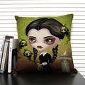 Ljojo Mermaid Linen Cushion Cover for Living Room Sofa Decoration