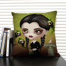 Ljojo Mermaid Linen Cushion Cover for Living Room Sofa Decoration