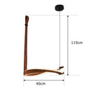 Ljojo LED Pendant Light Chandeliers for Modern Living Room and Dining Room