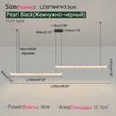 Ljojo Minimalist Modern Led Pendant Lights for Dining Room Living Room Bedroom Chandelier