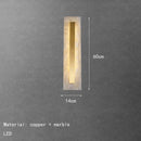 High-end Nordic Marble Wall Lamp for Living Room Decor | Ljojo