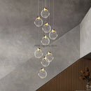 Ljojo Luxury Crystal Ceiling Pendant Light with LED for Villa Living