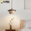 Wabi Sabi Yellow Travertine Pendant Light for Dining room by Ljojo