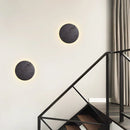 Ljojo LED Wall Lamps Black Travertine Nordic Minimalism Bathroom Mirror Lights