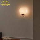 French Design Brass Ginkgo Wall Lamp LED G9 by Ljojo - Luxury Medieval Wabi-sabi Zen Art