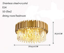 Ljojo Luxury Crystal Ceiling Chandelier: Elegant Nordic LED Pendant Light for Home Decor