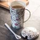 Ljojo 500ML Fine Bone  Thermo Cup, White Porcelain Espresso & Moscow Mule Mugs