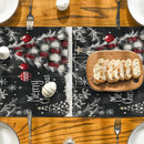 Fir Snow Glove Table Runner Set by Ljojo Home